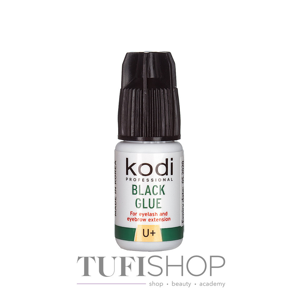 Black glue for eyelashes KODI U+ 3 g - kupić eyelash glue kodi w