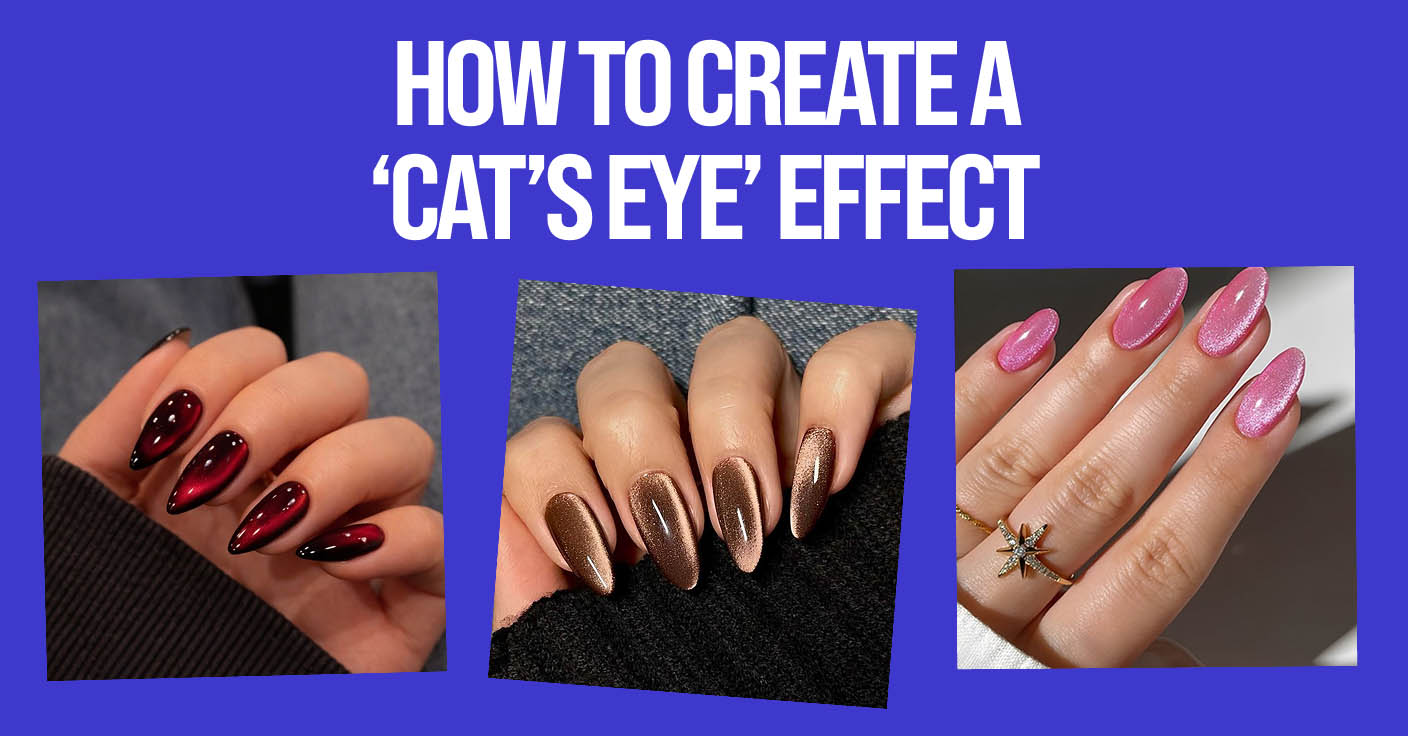 How to create a ‘cat’s eye’ effect in a manicure — a step-by-step guide