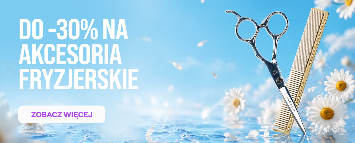 Do -30% na akcesoria fryzjerskie