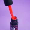 Гель-лак F.O.X SHOT Spectrum Gel Vinyl 072 яркий оранжево-коралловый 5 г - Фото №2