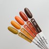 Lakier hybrydowy FOX Spectrum złoty 111 pastelowy pomarańczowy 7 ml - Фото №2