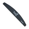 Half-round nail file TUFI profi  PREMIUM  black 100/180, 17.8 cm 1 pc (0122153) - Фото №1