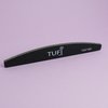 Half-round nail file TUFI profi  PREMIUM  black 100/180, 17.8 cm 1 pc (0122153) - Фото №2