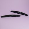 Half-round nail file TUFI profi  PREMIUM  black 100/180, 17.8 cm 1 pc (0122153) - Фото №4