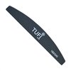 Half-round nail file TUFI profi  PREMIUM black 180/240, 17.8 cm 1 pc (0122156) - Фото №1