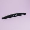 Half-round nail file TUFI profi  PREMIUM black 180/240, 17.8 cm 1 pc (0122156) - Фото №2