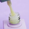 Color base TUFI profi  PREMIUM 016 Translucent pale yellow 8 ml (0103865) - Фото №3