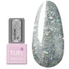 Гель-лак TUFI profi PREMIUM Diamond 06 серебряные крупные блестки 8 мл (0103037) - Фото №1