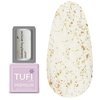 Тоp TUFI profi PREMIUM Diamond Potal Matte Top with potal and shimmer gold 8 ml (0125769) - Фото №1
