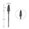 Cutter for manicure TUFI profi PREMIUM carbide corn 092 01 green notch - Фото №1