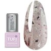 Топ TUFI profi PREMIUM Diamond Potal Top c поталью и шиммером пудровый иней 8 мл (0227053) - Фото №1