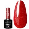 Лак гибридный Claresa RED 411 красный с блеском 5 г - Фото №1