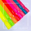 Lakier hybrydowy Claresa FLUO 4 szkarłatny 5 ml - Фото №3