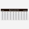 Frez do paznokci diamentowy Staleks płomyk zielony średnica 2,1 mm / część pracująca 8 mm (wielokrotność 10) - Фото №3