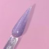 Żel akrylowy LUNA Light № 40 fioletowy z brokatem 13 ml - Фото №4