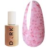 База Dark Pro Base Potal 10 розовый с поталью, 15 ml - Фото №1