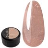 Гель для наращивания DARK Medium Gel №32 бежевый с блестками 15 мл - Фото №1