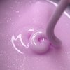 Гель для наращивания DARK Medium Gel №35 розовый с блестками, 15 мл - Фото №2