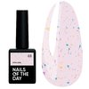 База NAILSOFTHEDAY Potal №03 розовый с фиолетово-бирюзовой и золотой поталью 10 мл - Фото №1