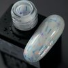 Baza hybrydowa NAILSOFTHEDAY Potal № 27 mleczny z wielobarwnym potalem 10 ml - Фото №2