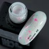 Baza hybrydowa NAILSOFTHEDAY Potal № 28 mleczny z wielobarwnym potalem 10 ml - Фото №2