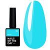 Top hybrydowy NAILSOFTHEDAY Neon top 04 niebieski, 10 ml - Фото №1