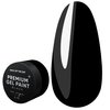 Farba żelowa NAILSOFTHEDAY Premium gel paint Black no wipe, 5 ml - Фото №1