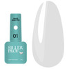 Baza hybrydowa Siller kolorówa WHITE PRO  №01 biały 8 ml (u0000010328) - Фото №1