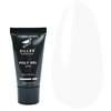 Akrylożel do paznokci Siller Poly Gel modelujący biały 30 ml - Фото №1