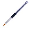 Ombre brush for nail design Glam Line black with rhinestones 6/13mm - Фото №3