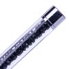 Ombre brush for nail design Glam Line black with rhinestones 6/13mm - Фото №4