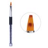 Ombre brush for nail design Glam Line black with rhinestones 6/13mm - Фото №1