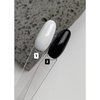 Gel polish DARK New collection 02 black 10 ml - Фото №5