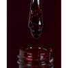 Lakier hybrydowy DARK New collection 112 ciemnoczerwony z brokatem 10 ml - Фото №3