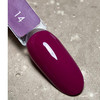 Lakier hybrydowy DARK New collection 14 bakłażan 10 ml - Фото №4