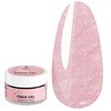 Żel budujacy Victoria Vynn EASY FIBER GEL Sparkle Pink różowy z mikrowłóknem i drobinkami 15 ml - Фото №1