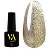Lakier hybrydowy VALERI Color № 107 delikatny złoty z mikropołyskiem 6 ml (VA107) - Фото №1
