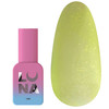 Top hybrydowy LUNA Matte Sand Yellow Non Wipe bez lepkiej warstwy z efektem piaskowej faktury żółty 13 ml (300-3428) - Фото №1
