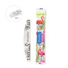 Nail file safe package Aba Group Half Moon 180/240 SLIM - FLAMING - Фото №2
