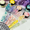 Gel with dried flowers Valeri Flower Garden Gel №05 yellow with dried flowers 5 ml (VFG5-5) - Фото №3