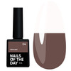 Baza hybrydowa NAILSOFTHEDAY Termo №04 czekolada mleczna, mleczny 10 ml - Фото №1