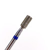 Frez do paznokci diamentowy Dark №127 niebieski cylinder 032 - Фото №2