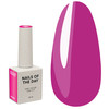 Lakier hybrydowy NAILSOFTHEDAY Vitrage 01 witrażowy różowy 10 ml - Фото №1