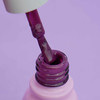 Lakier hybrydowy Toki-Toki № 058 fioletowo-jagodowy 5 ml - Фото №2