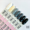 Gel polish Toki-Toki № 064 dark gray 5 ml - Фото №3