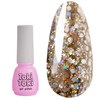 Gel polish Toki-Toki Disco № 005 gold with glitter 5 ml - Фото №1