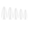 Гелевые типсы для наращивания ногтей LUNA Almond Medium (500 шт) - Фото №1