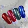 Гель-лак NAILSOFTHEDAY Let's Special Grinch изумрудно-зеленый с шиммером 10 мл - Фото №3