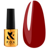 Гель-лак F.O.X Lipstick Collection 008 красный с вишневым оттенком 7 мл (LC - 08) - Фото №1