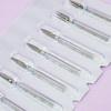 Diamond manicure cutter TUFI profi Flame 243 023LB diameter 2.3 mm blue - Фото №2